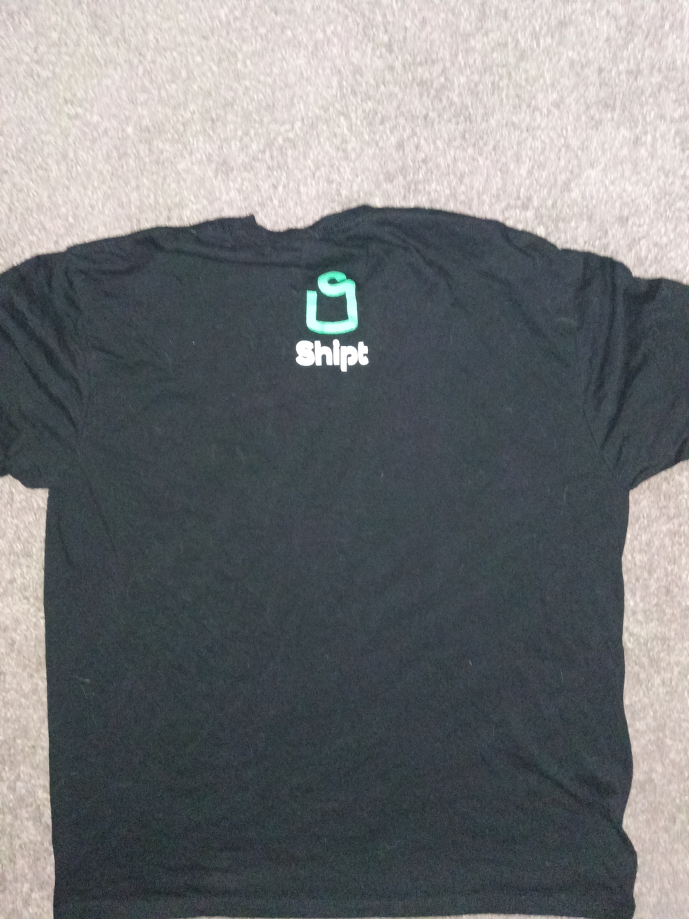 Shipt Delivery Driver Black T-Shirt with Green Logo